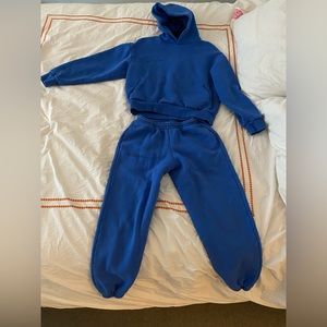Pangaia comfy cozy hoodie and sweatpants set!